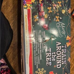 Holiday Train Around the Tree Christmas Decoration - Green